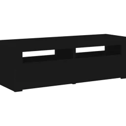 vidaXL Muebles Tv-Mueble de TV con luces LED 120x35x40 cm
