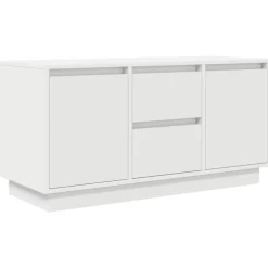 vidaXL Muebles Tv-Mueble de TV con luces LED 100x41x50 cm