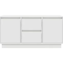 vidaXL Muebles Tv-Mueble de TV con luces LED 100x41x50 cm