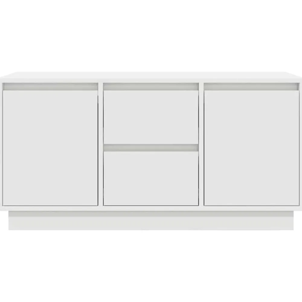 vidaXL Muebles Tv-Mueble de TV con luces LED 100x41x50 cm