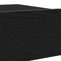 vidaXL Mueble de TV con luces LED 60x35x15,5 cm Roble negro Online