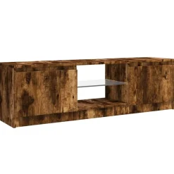 vidaXL Muebles Tv-Mueble de TV con luces LED 120x30x36 cm