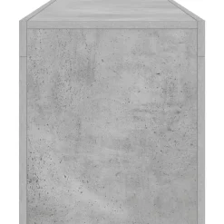 vidaXL Mueble de TV con luces LED gris hormigón 120x35x40 cm Gris hormigón Sale