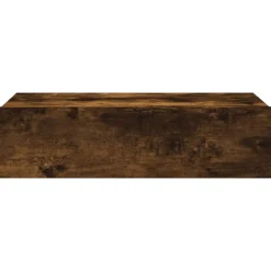 vidaXL Mueble de TV con luces LED 60x35x15,5 cm Roble ahumado Best