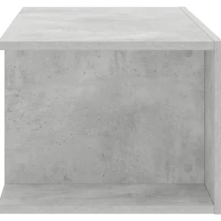vidaXL Mueble de TV con luces LED gris hormigón 90x39x30 cm Gris hormigón Sale
