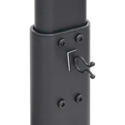 vidaXL Mueble de TV de esquina 2 niveles para 32-65 pulgadas negro Best