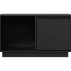 vidaXL Muebles Tv-Mueble de TV de madera maciza de pino 74x35x44 cm