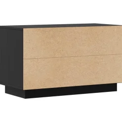 vidaXL Muebles Tv-Mueble de TV de madera maciza de pino 74x35x44 cm