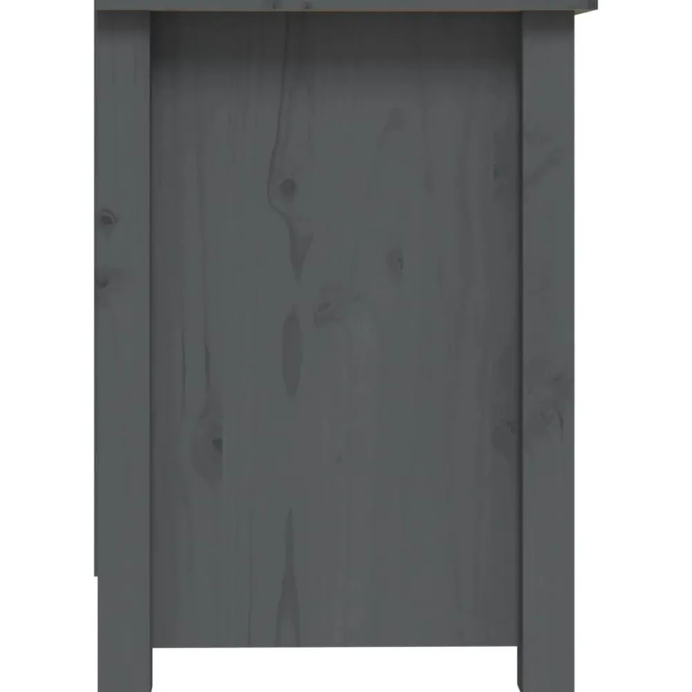 vidaXL Muebles Tv-Mueble de TV de madera maciza de pino 103x36,5x52 cm