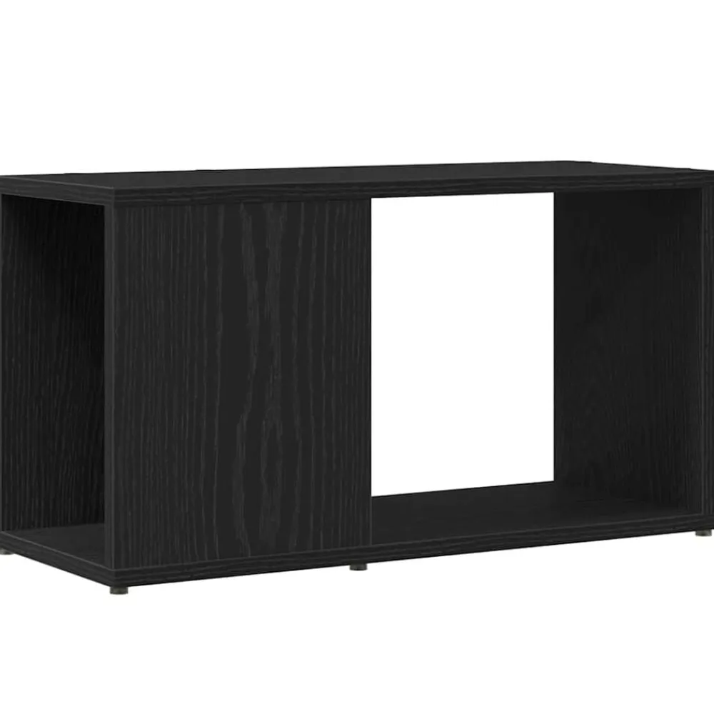vidaXL Estanterías-Mueble de TV de madera de 60x24x32 cm