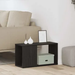 vidaXL Estanterías-Mueble de TV de madera de 60x24x32 cm