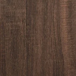 vidaXL Muebles Tv-Mueble de TV de madera de roble marrón 40x35x54 cm