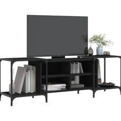 vidaXL Muebles Tv-Mueble de TV de madera de ingeniería 153x37x50 cm