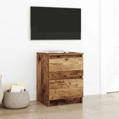 vidaXL Muebles Tv-Mueble de TV de 40x35x54 cm Madera de ingeniería