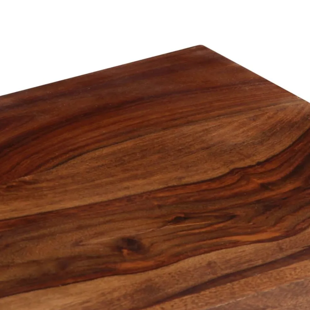 vidaXL Muebles Tv-Mueble de TV de madera maciza de acacia 120x30x40 cm
