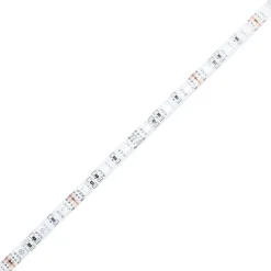 vidaXL Mueble de TV de pared con luces LED 80x31x35 cm Blanco Sale