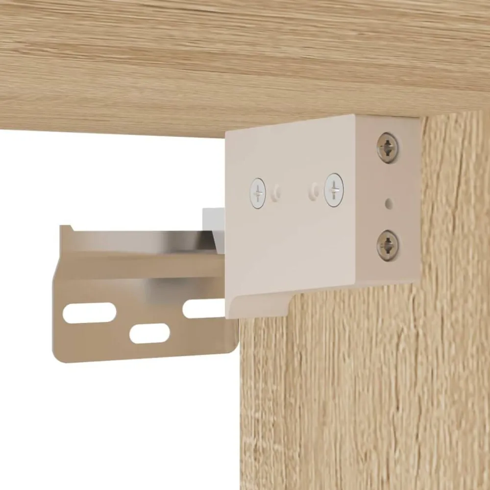 vidaXL Muebles Tv-Mueble de TV de pared madera ingeniería 60x30x30cm