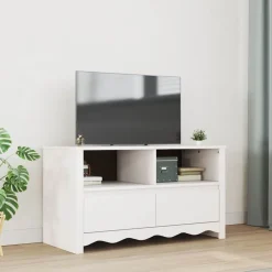 vidaXL Muebles Tv-Mueble de TV Drammen 99 x 43 x 55 cm Madera maciza de Pino