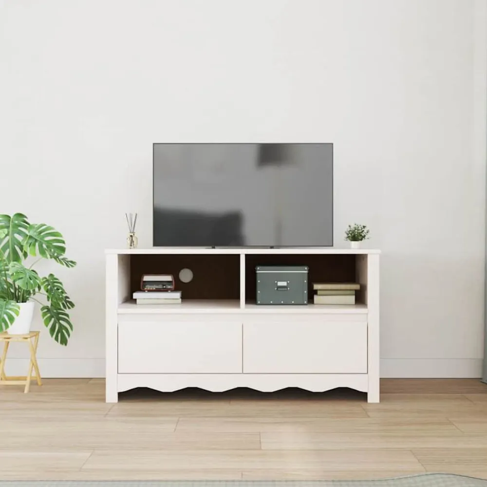 vidaXL Muebles Tv-Mueble de TV Drammen 99 x 43 x 55 cm Madera maciza de Pino