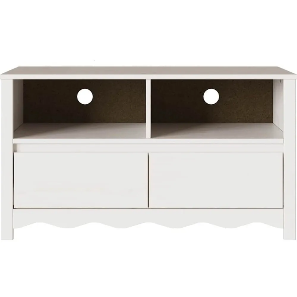 vidaXL Muebles Tv-Mueble de TV Drammen 99 x 43 x 55 cm Madera maciza de Pino
