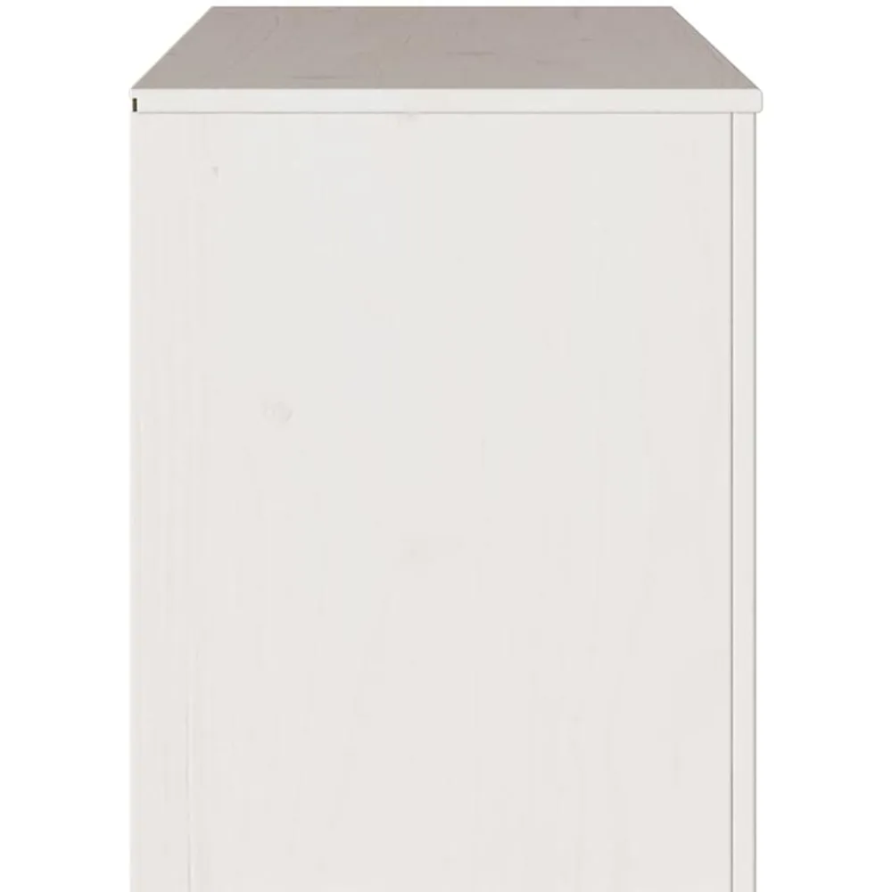 vidaXL Muebles Tv-Mueble de TV Drammen 99 x 43 x 55 cm Madera maciza de Pino
