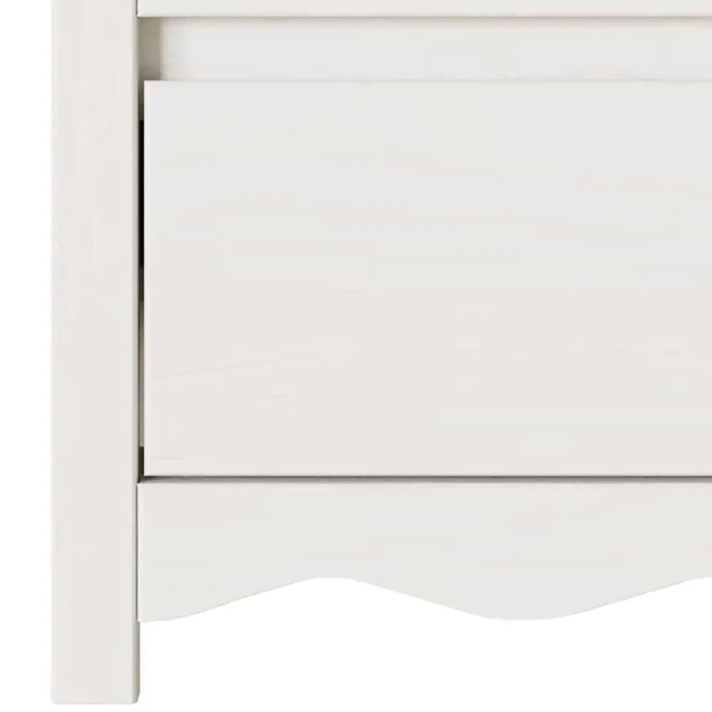 vidaXL Muebles Tv-Mueble de TV Drammen 99 x 43 x 55 cm Madera maciza de Pino