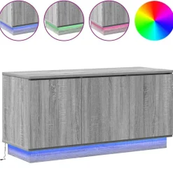 vidaXL Muebles Tv-Mueble de TV 100 x 38 x 49 cm Madera de ingeniería
