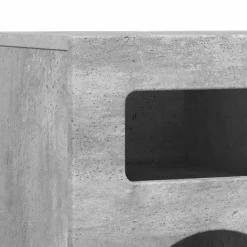 vidaXL Mueble de TV Gris Concreto 80 x 35 x 40 cm Madera de ingeniería Gris hormigón Online
