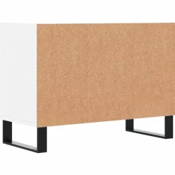 vidaXL Mueble de TV madera de ingeniería 69,5x30x50 cm Blanco