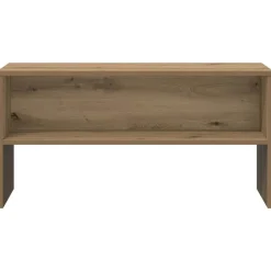 vidaXL Mueble de TV madera de ingeniería roble artesanal 80x40x40 cm Roble artisan New