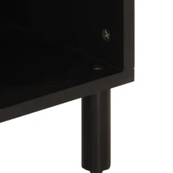 vidaXL Muebles Tv-Mueble de TV madera maciza de acacia 100x33x46 cm