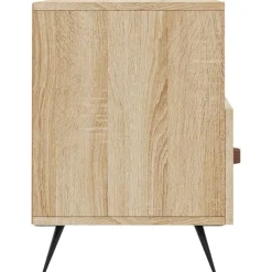 vidaXL Muebles Tv-Mueble de TV madera de ingeniería 102x36x50 cm