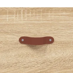 vidaXL Muebles Tv-Mueble de TV madera de ingeniería 102x36x50 cm