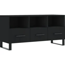 vidaXL Muebles Tv-Mueble de TV madera de ingeniería 102x36x50 cm