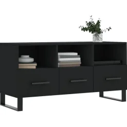 vidaXL Muebles Tv-Mueble de TV madera de ingeniería 102x36x50 cm