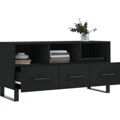 vidaXL Muebles Tv-Mueble de TV madera de ingeniería 102x36x50 cm