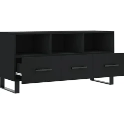 vidaXL Muebles Tv-Mueble de TV madera de ingeniería 102x36x50 cm