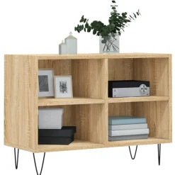 vidaXL Muebles Tv-Mueble de TV madera de ingeniería 69,5x30x50 cm