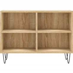 vidaXL Muebles Tv-Mueble de TV madera de ingeniería 69,5x30x50 cm