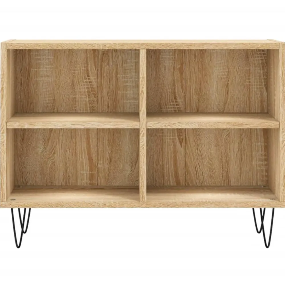 vidaXL Muebles Tv-Mueble de TV madera de ingeniería 69,5x30x50 cm