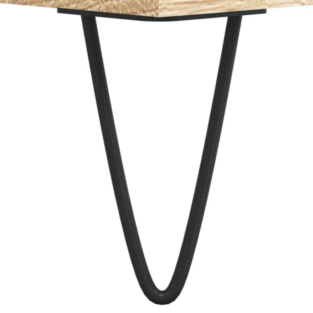 vidaXL Muebles Tv-Mueble de TV madera de ingeniería 69,5x30x50 cm