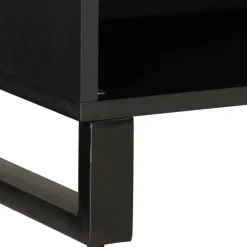 vidaXL Muebles Tv-Mueble de TV madera maciza de mango 60x33x43,5 cm