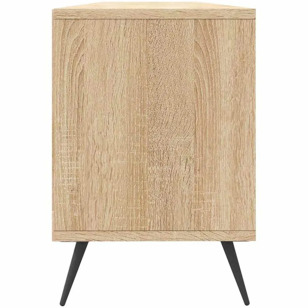 vidaXL Muebles Tv-Mueble de TV madera contrachapada 150x30x44,5 cm
