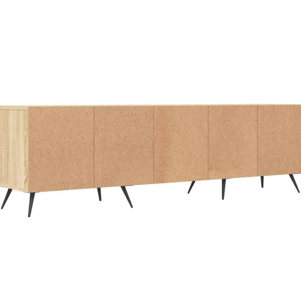 vidaXL Muebles Tv-Mueble de TV madera contrachapada 150x30x44,5 cm