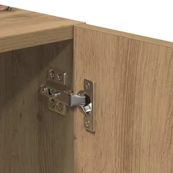 vidaXL Mueble de TV madera de ingeniería 180x31,5x40 cm Roble artisan Clearance