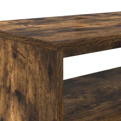 vidaXL Mueble de TV madera de ingeniería 60x40x40 cm Roble ahumado New