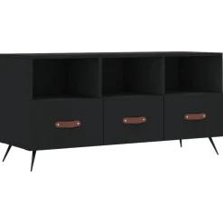 vidaXL Muebles Tv-Mueble de TV madera de ingeniería 102x36x50 cm