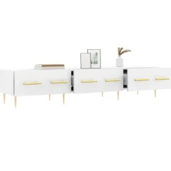vidaXL Muebles Tv-Mueble de TV madera de ingeniería 150x36x30 cm