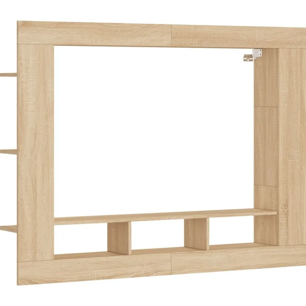 vidaXL Muebles Tv-Mueble de TV madera de ingeniería 152x22x113 cm