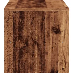 vidaXL Mueble de TV madera de ingeniería envejecida 120x40x40 cm Madera antigua Best